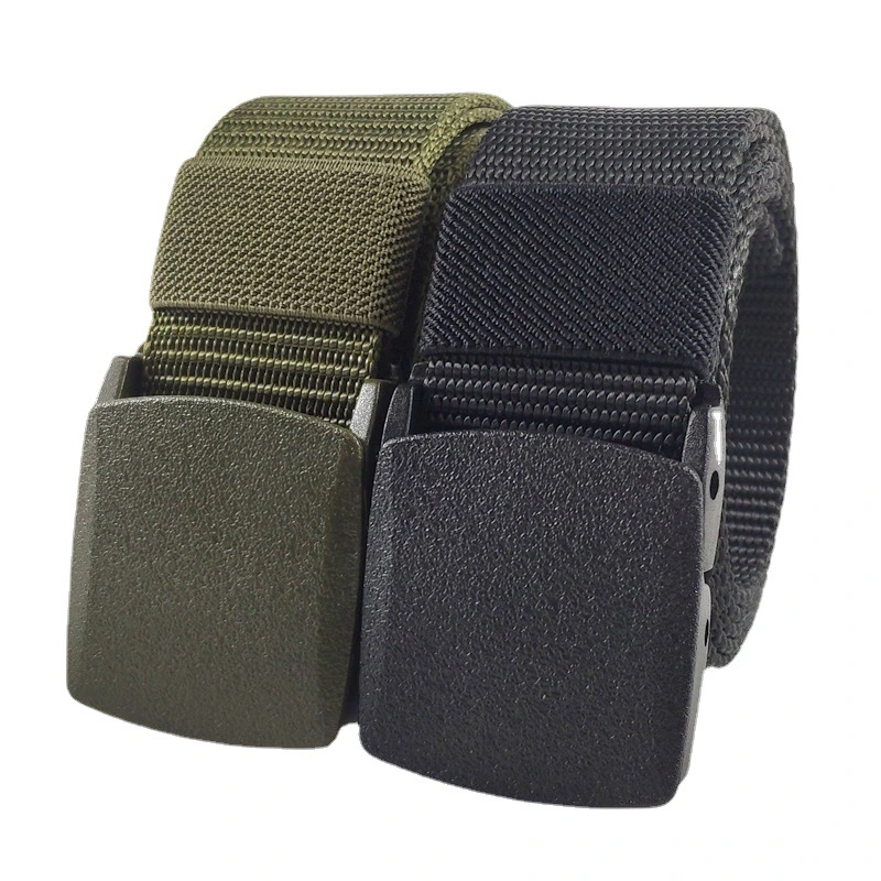 Strong and Durable Men′ S Multifunctional Army Style Tactics Belt Imitation Nylon Military Style Tactical Waist Belt