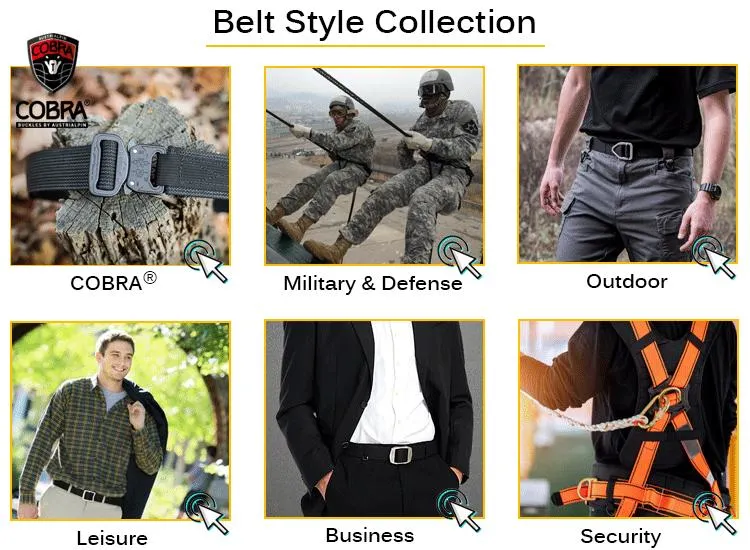 Jude Professional Design 1.75 Inch Military Army Style Combat Instructor Custom Cqb Top Tactical Webbing Sling Belts for Men