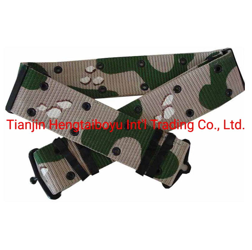 Camouflage/Tactical/Security/Combat/Duty/Webbing/Army/Police/Military Belt